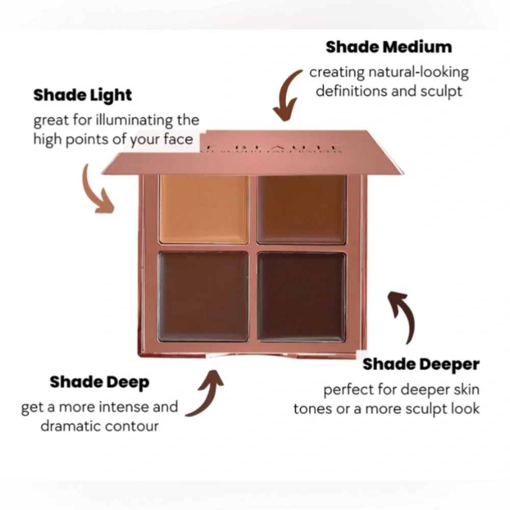 ACE BEAUTY ULTIMATE SCULPT FACE PALETTE (LIMITED EDITION). NWT - Picture 2 of 3